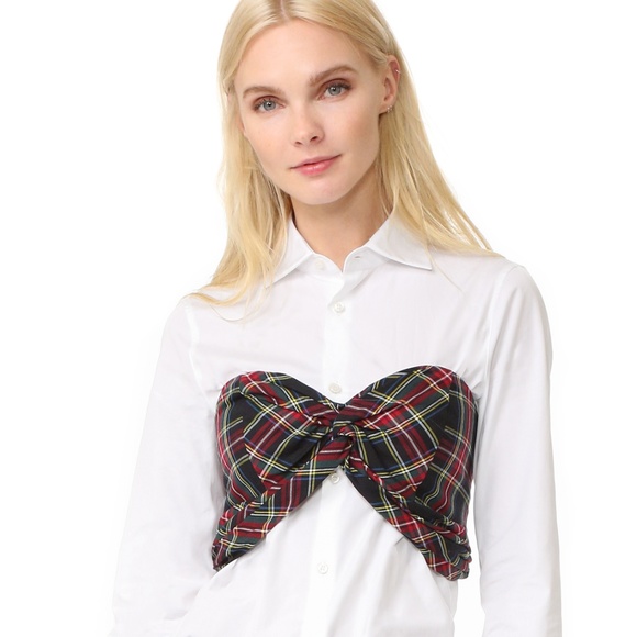 Petersyn Other - NWT Petersyn 'Tyler' bandeau plaid top